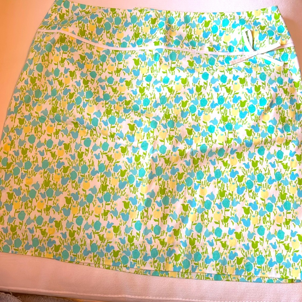 Lilly Pulitzer Vintage Skirt. Cotton, Lined. Size 4